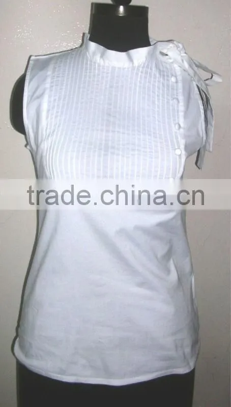 polyester printed top