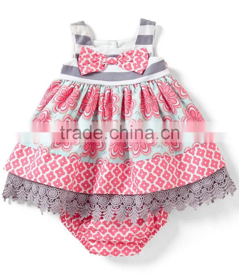 New design wholesale kids clothing high quality baby lemon embroider clothes suit for baby girls clothes set