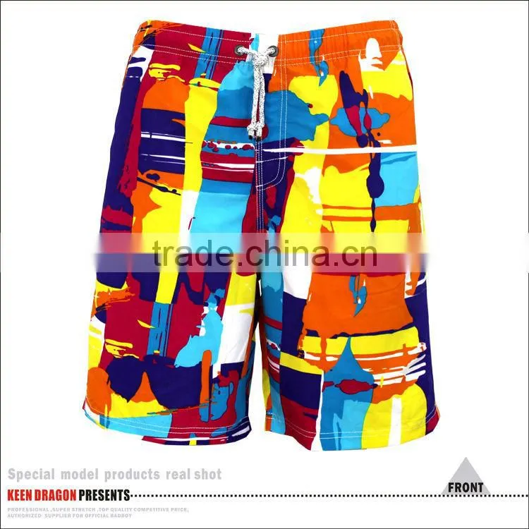 2014 custom design wholesale beach shorts for men