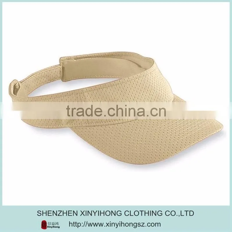 Wholesale Breathable Golf Visor ,High Quality Sport Visor With hook&loop