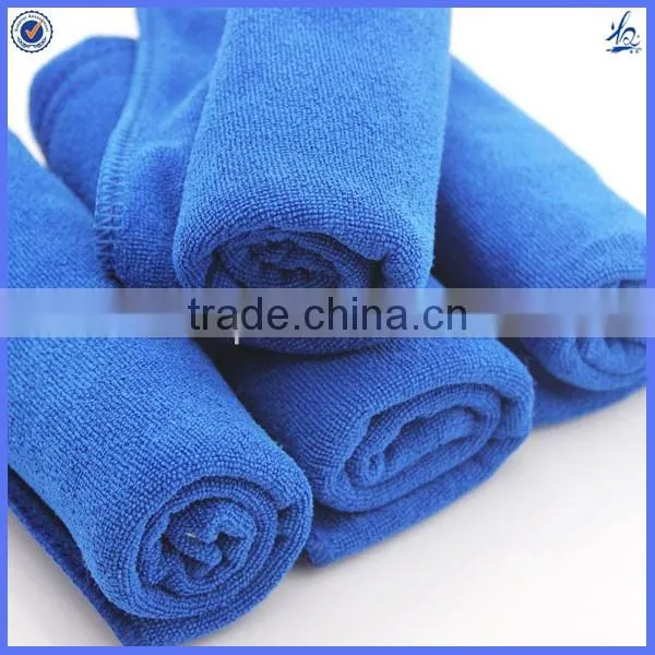 Hot sale square cheap 100% polyester microfiber towel wholesale