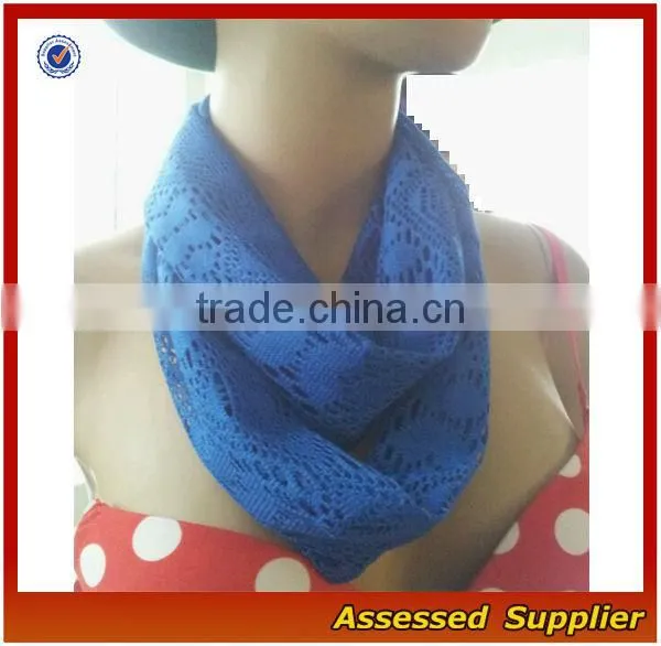 Stripe Women Knit Infinity Loop Scarf/ Warm and Cozy Infinity Scarf/ Lightweight loop Circle Scarves