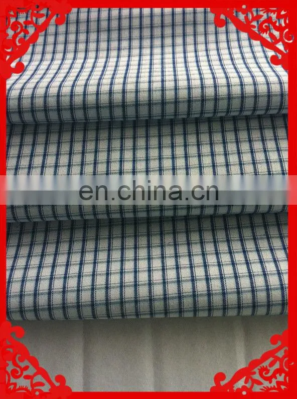 2014 fashion latest new Italy design pattern BAMBOO 100 cotton yarn dyed woven fabric