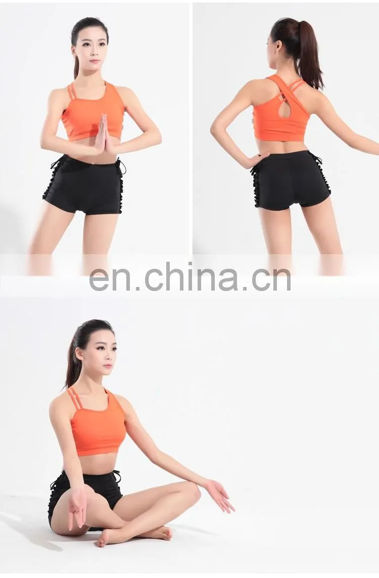 116172026 Nylon Racer Back Yoga Top