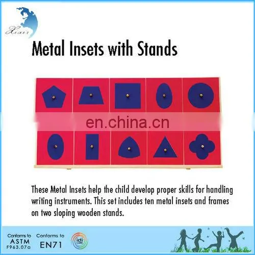 Language Series Wooden Montessori Teaching Aids For Kindergarten