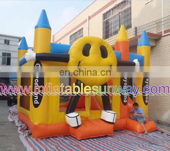 crayon land inflatable combo games for kids or for event