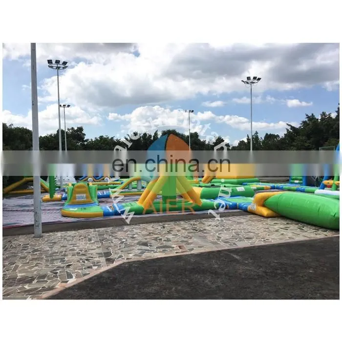 Adult water park giant inflatable floating water park 2017