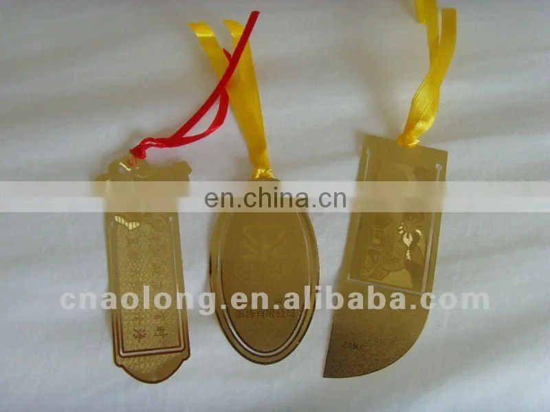 cooper metal book mark/bookmarks for gift
