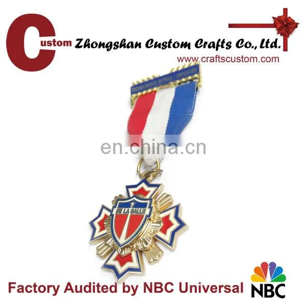 Wholesale High Quality Custom Sports Award Gold Medal Athletics