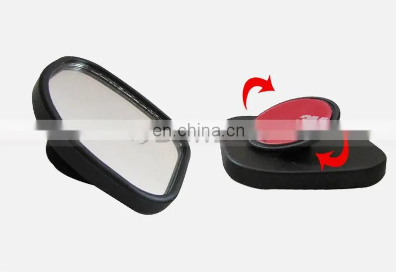 Car Front Two Side Mirror Round Double Sided Mirror for Universal Use