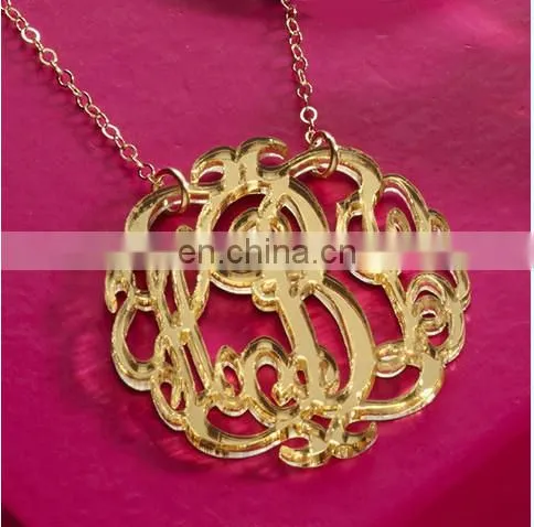 Script Monogram Acrylic keychain