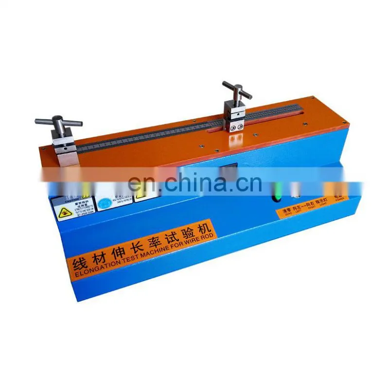 Elongation Test Machine for Wire Rod /Copper Material Cable and Wire Elongation Tester/Wire testing machine