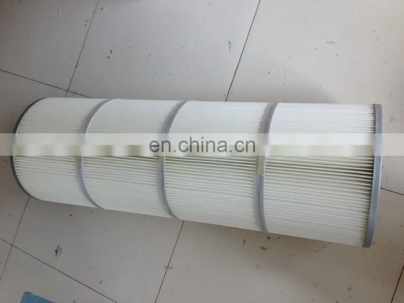 Suzhou Forst Pleated Cylindrical Air Filter Cartridge Dust Filter