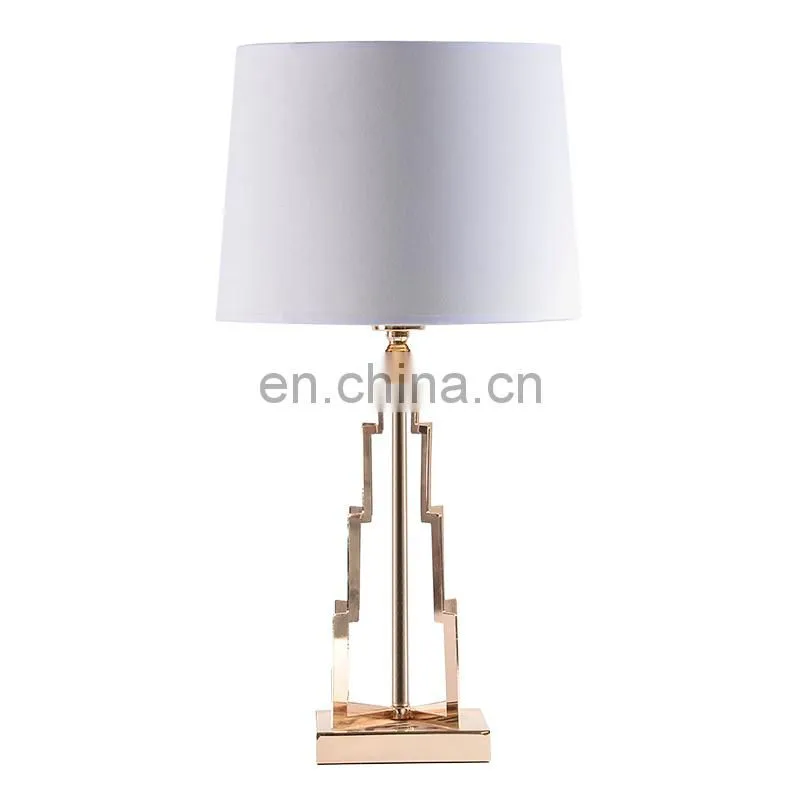 new design metal table lamp item type and European style decoratin bedroom desk lamp