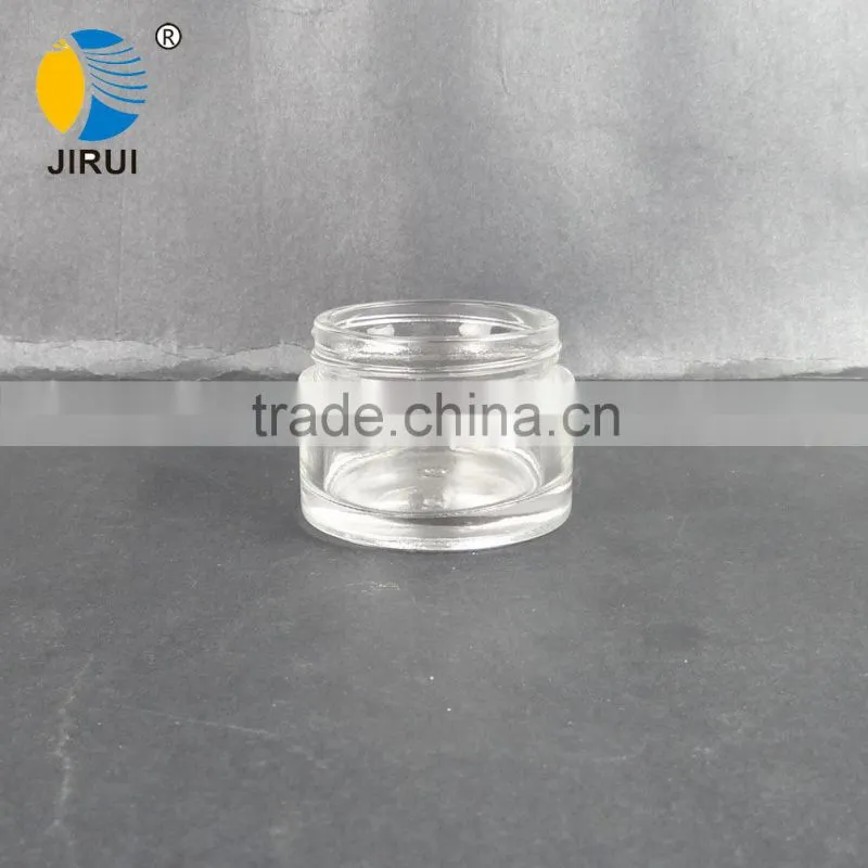 round cosmetic cream bottle