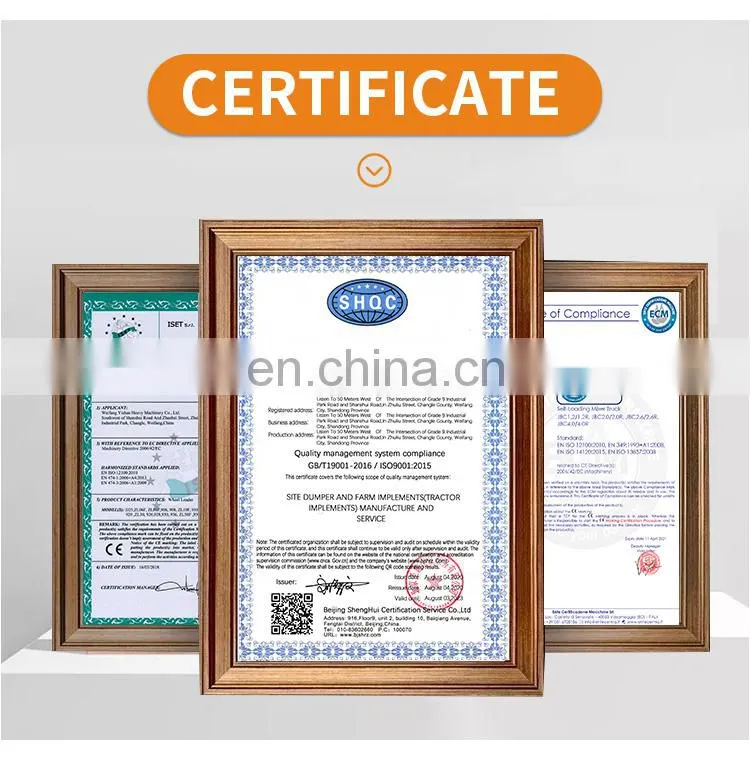 Factory supply professional Road construction heavy Duty Chinese Multifunction 2.5 ton backhoe loader