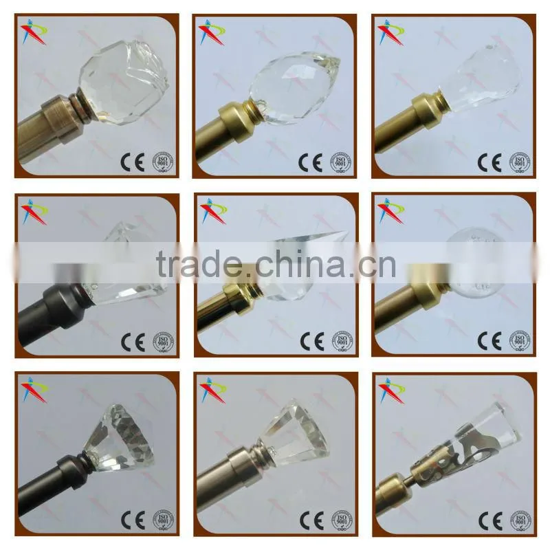 Fashion accessory curtain finials decoration for homes