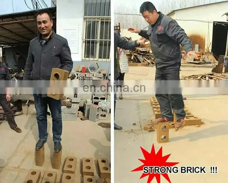 China All Kinds Of Manual Hand Red Interlocking Brick Presser Sale To Africa