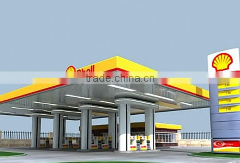 Safely easy installation steel gas filling station
