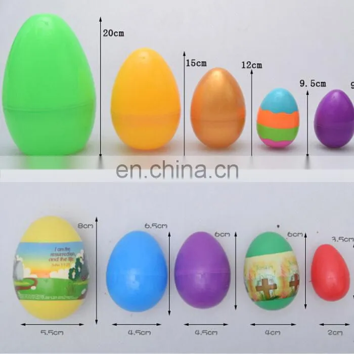 Customized Easter Big Large Plastic Egg