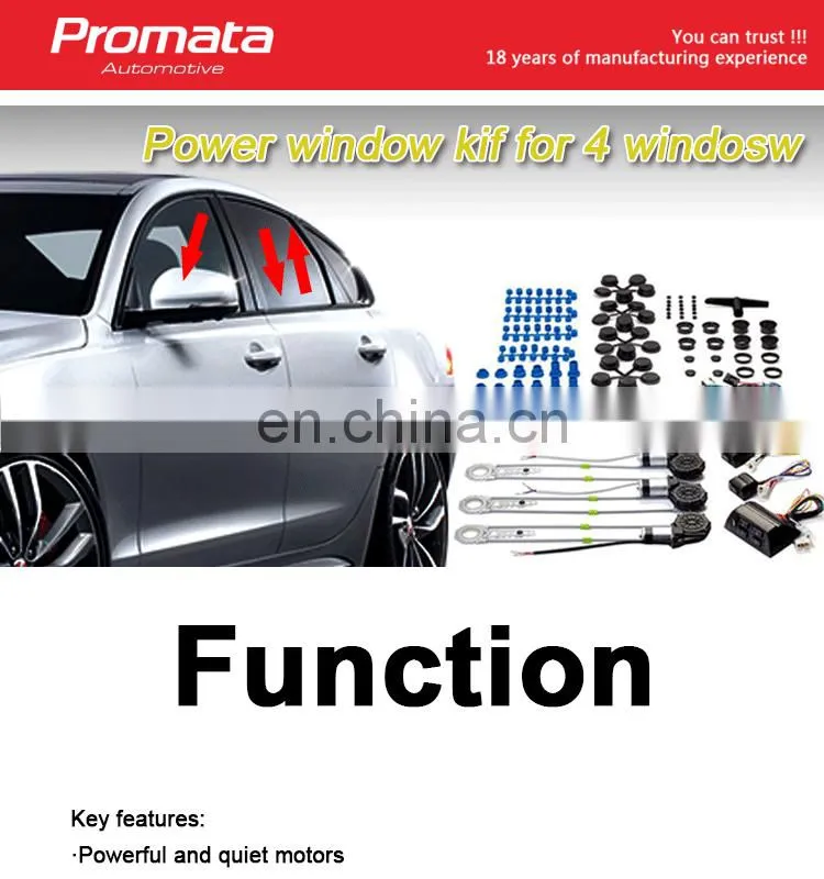 4 doors electronic car universal power window
