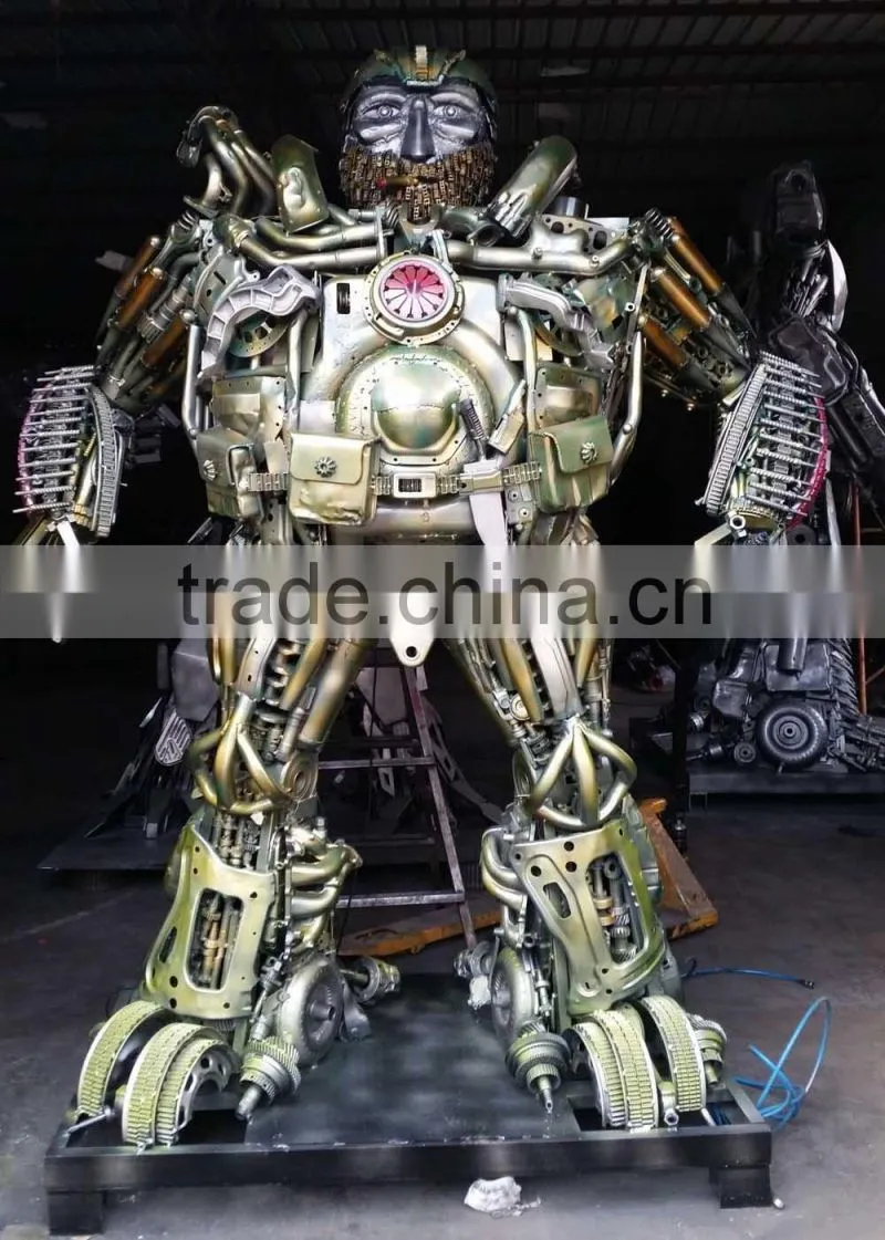 2.5 meters high Hound modern outdoor metal sculptures