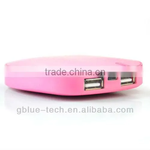 Polymer batteries mobile power bank 6000mah -Moon Stone