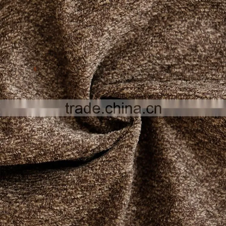 Modern house plain chenille upholstery fabric