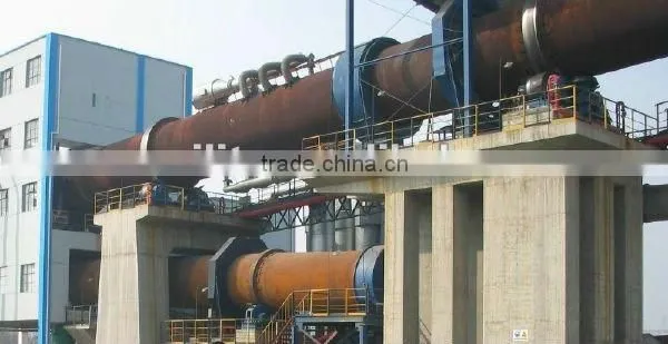 50meters rotary kiln/ rotary kiln for calcined dolomite with CE