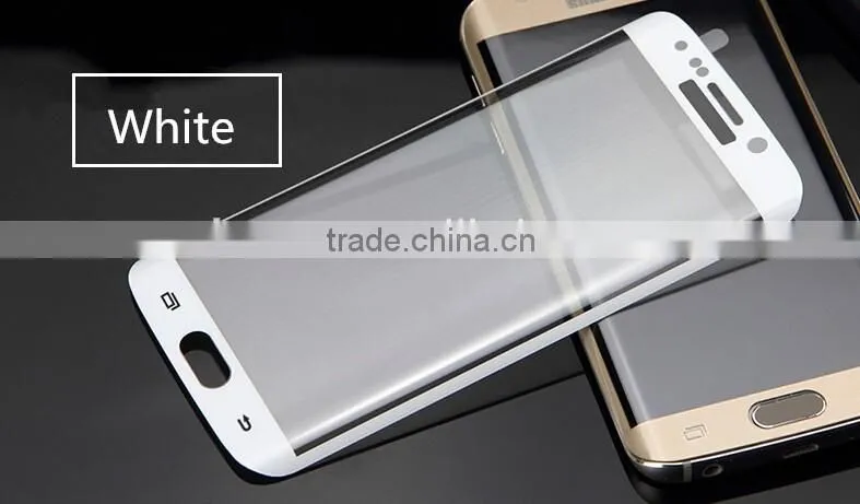 New Arrival ! ! ! -For Samsung S6 edge plus full size 3D tempered glass screen protector curved