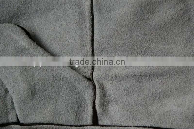 cow split leather working glove