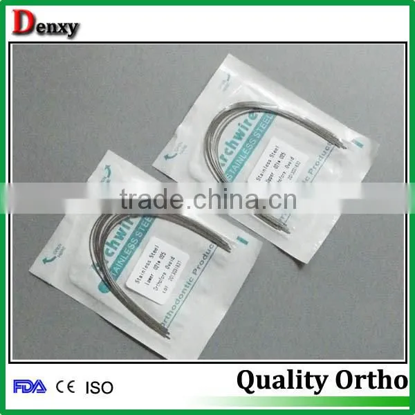 Niti dental wire shape memory wire spool niti wires