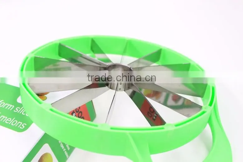 2016 hot selling stainless steel 304 watermelon slicer and cutter