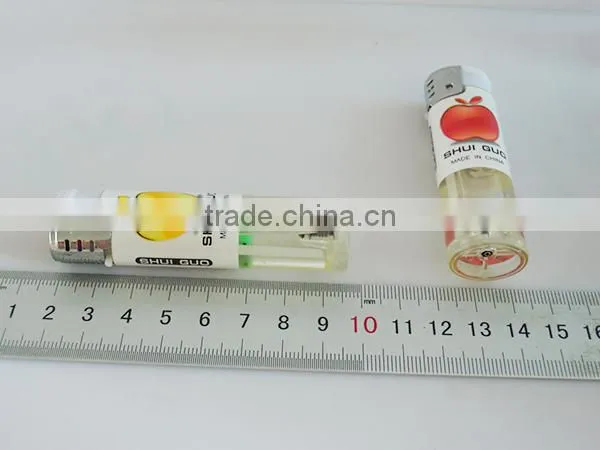 New design windproof gas torch cigarette lighter wholesale cheap refill lighter with dice inside