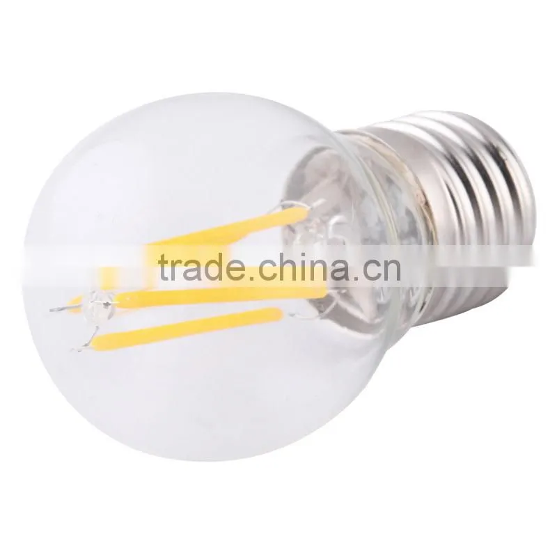 Alibaba China high quality string bulb A60 A19 indoor lighting bulb E27 e26 b22 6W led filament bulbs