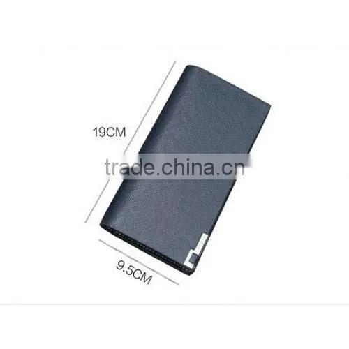Fashion Wholesale Factory Cheap Wallet Men , Pu Leather Men's Wallet 4 colors