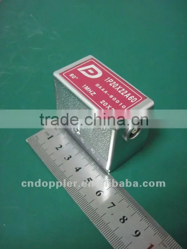Angle beam probe