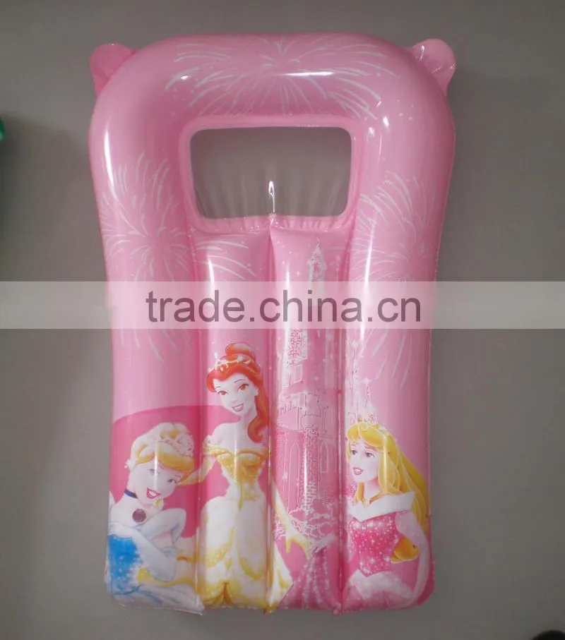 Inflatable beach mattress, colourful pvc beach air mattres for sale