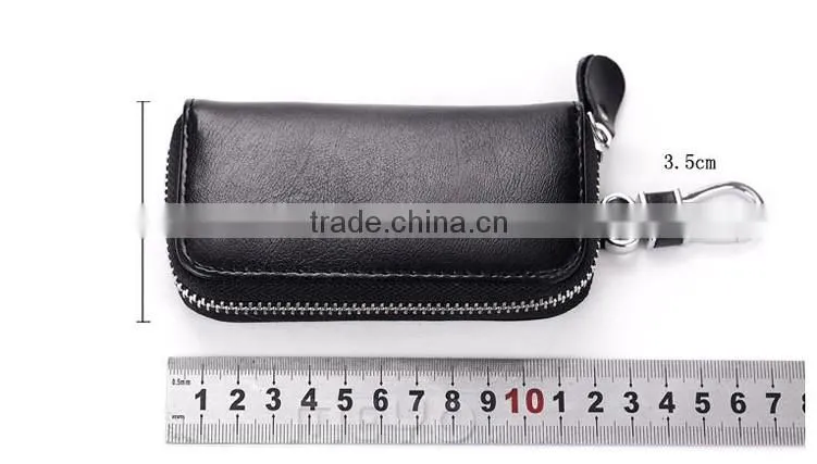 High quality genuine leather smart key case for key holder