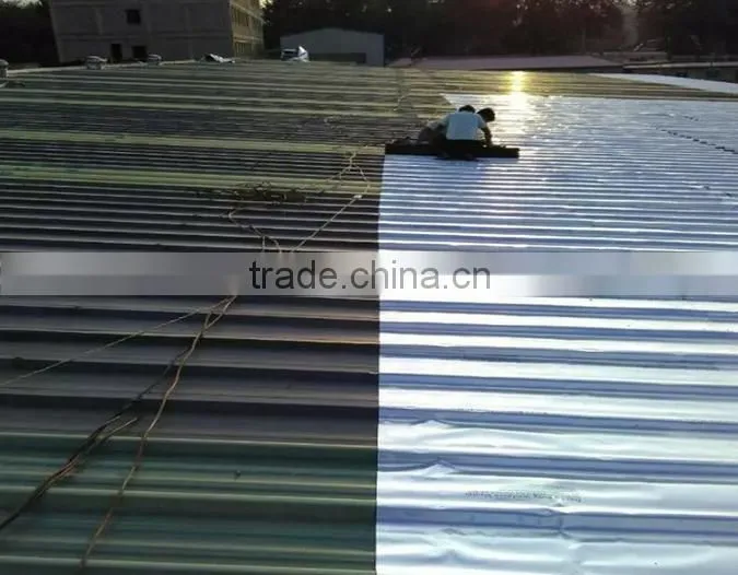 Reflective aluminium foil roof construction material