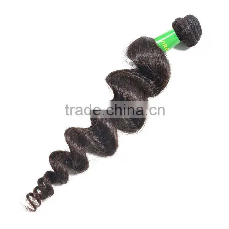 Virgin Human Hair Extensions American Dealer Indian Hair