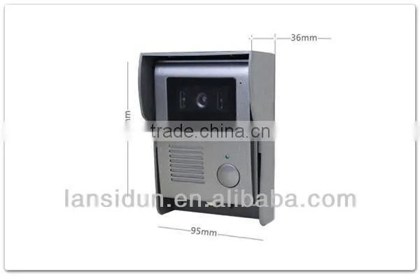China new 7 inch ABS video door phone video intercom