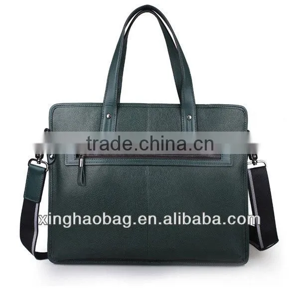 Men's leather hand bags china genuine leather bag for men