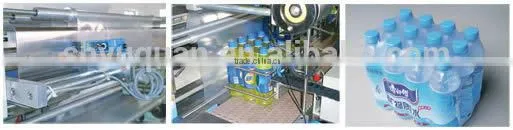 YQ-800D Automatic Cuff Type Bottle Shrink Wrapping Machine
