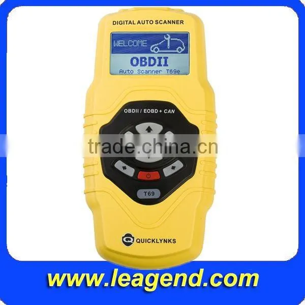 Highend diagnostic scan tool / universal auto code reader T69- data print out,updateable online