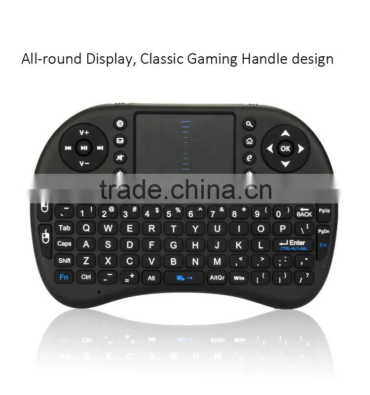 Low cost best seller wireless flexible keyboard & mouse with touch pad