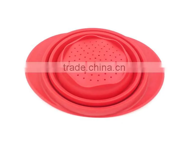Silicone colander