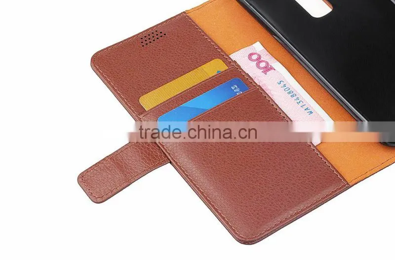 MMT PU Leather Case For K8 Litchi Grain Photo Frame Cover Wallet Style Stand Flip Card Slot MT-5666