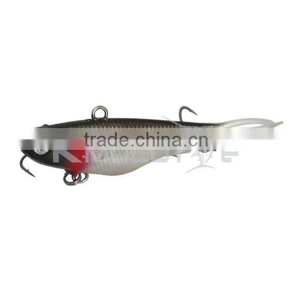 2016 new MASK S VIBES Soft Plastics Fishing Vibe Lure Blade soft vib lures