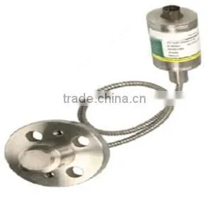 Melt pressure sensor, flexible tube , flange install